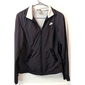 Black Nike windbreaker Sz Small